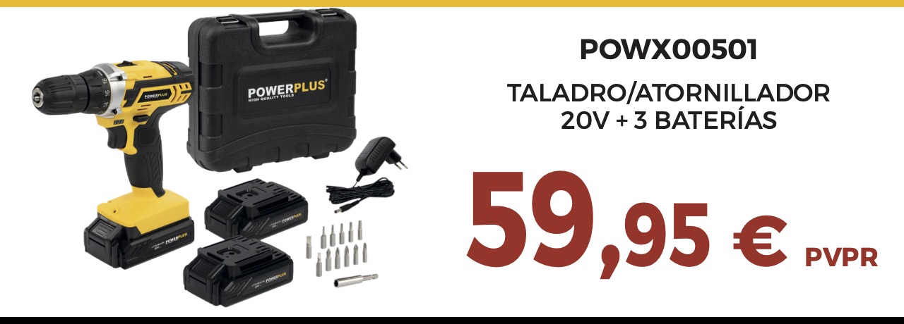Taladro Atornillador POWX00501